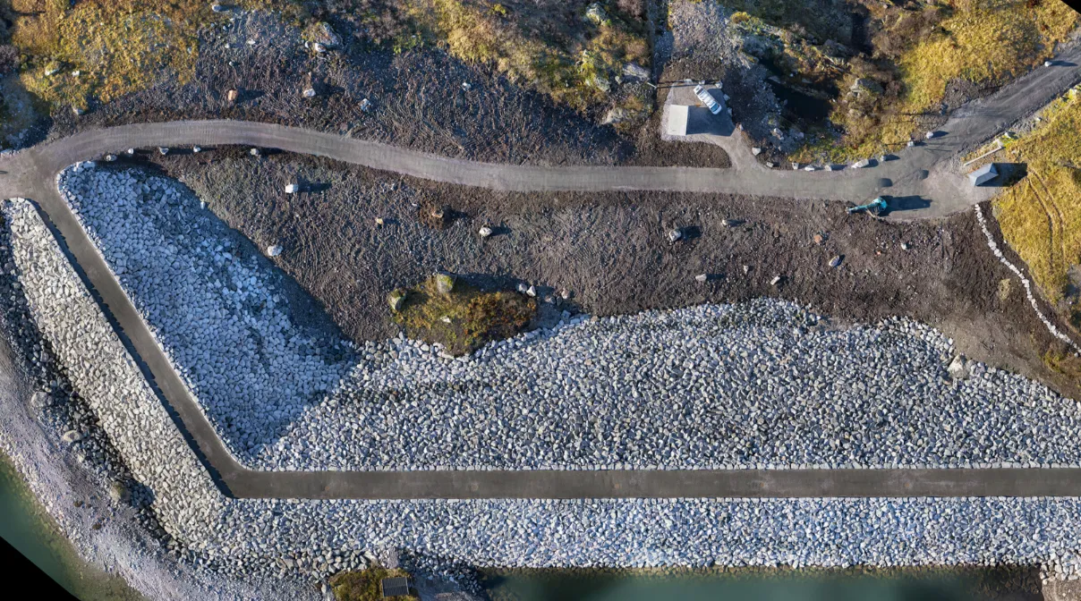Oversikt fyllingsdam